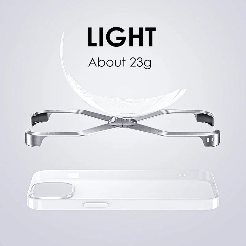 Aluminum Alloy Borderless Phone Case |16 Series