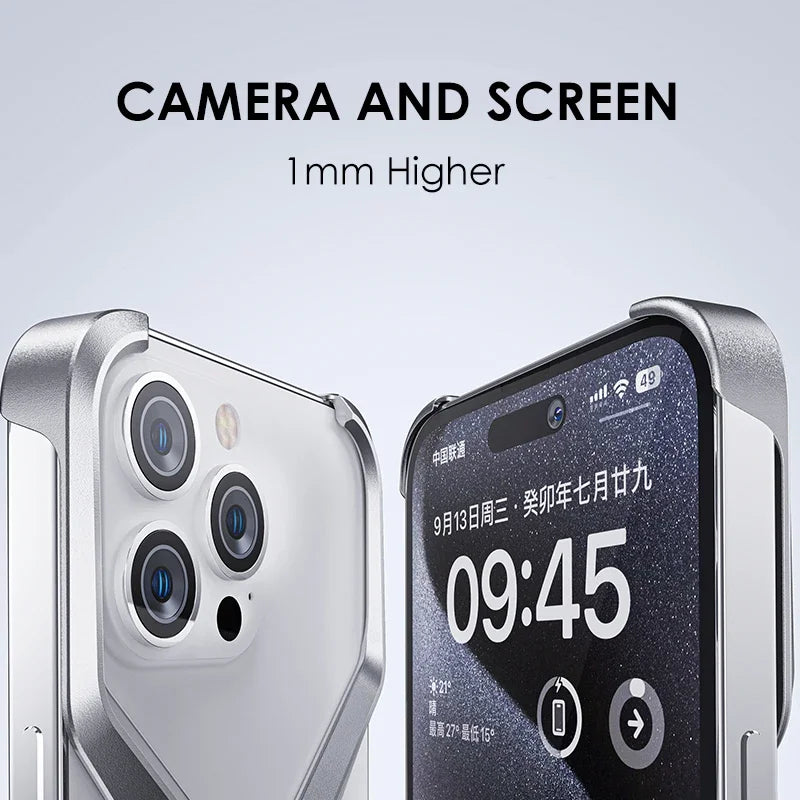 Aluminum Alloy Borderless Phone Case |16 Series