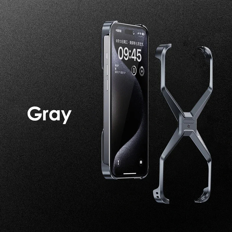 Aluminum Alloy Borderless Phone Case | 12 Series